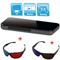 FS111001 2D to 3D Video Converter TV Blue Ray DVD PS3 Xbox 360 + 2 x Glasses included