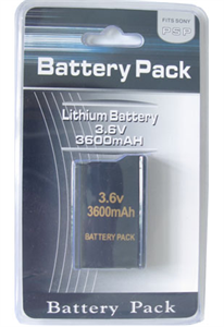 Image de FirstSing  PSP107  large capacity battery Pack with cliphook(3800mAh)  for  PSP