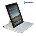 Picture of Firstsing FS00090 360 Rotation Holder with Drawer Style Moving Bluetooth Keyboard 4 View Angles Case for Apple iPad 2
