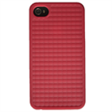 FirstSing FS09238 for iPhone 4S 4Th new Maroon Silicone Case 