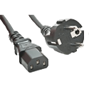 Picture of FirstSing FS33006 European Power Cable C13 Connector To Type F Male 1.8M
