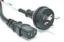 FirstSing FS33008 Australian Power Cable. C13 Connector To Type I Male 6 Ft の画像