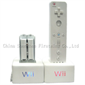 Picture of FirstSing  FS19038  Remote Charging Dock With Re - chargeable Battery   for  Wii 