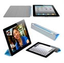 FS00169 for iPad 2/3 Smart Cover Slim Magnetic PU Leather Case Wake/ Sleep Stand Multi-Color の画像