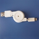 FS09325 for iPhone 5 Lightning To USB Retractable Cable