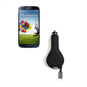 Micro-USB Retractable Car Charger for Blackberry Samsung HTC Android smartphone の画像