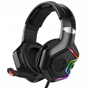 7.1 Surround Sound Noise Canceling Gaming Headset with Microphone RGB LED Light for PS4 PC Switch