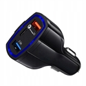 Fast USB-C Car Charger PD QC3.0 Dual Port Car Adapter