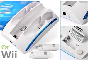 6 in 1 Console Charge Cooling Stand for Wii