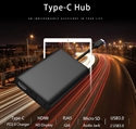 Firstsing 8-in-1 HDMI Type C Hub Adapter for Nintendo Switch Compatible with Samsung S8 MacBook の画像