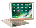 Изображение Firstsing 360 degrees Rotating Bluetooth Keyboard with Colourful backlight for iPadpro10.5