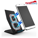 Firstsing Fast Qi Wireless Charger Charging Stand Dock for iPhone X 8 Plus Samsung Galaxy S8 S8Plus S7 S7 Edge Note 8 Note 5 S6 Edge Plus の画像