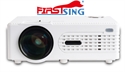 Firstsing Video Projector Portable LED 1500 Lumens Screen Projector 1080P USB
