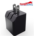 FirstSing 2.4A Dual USB Wall Charger Adapter BC1.2 DCP Portable Travel Home Charger Plug for iPhone iPad Samsung