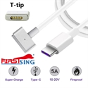 Firstsing Type-c USB-C to MagSafe 2 charger T-Tip cable Power Cord for Apple Macbook Pro