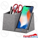 Picture of Firstsing 10W Qi Fast Wireless Mobile Phone Induction Charger Stand and Pen Holder