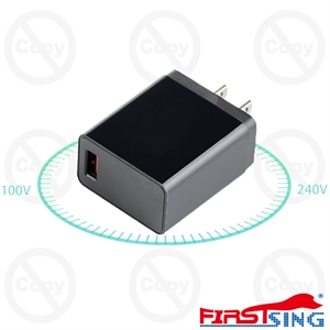 Picture of Firstsing Quick Charge 3.0 Wall Charger 18W QC 3.0 Charger Adapter Fast USB Charger