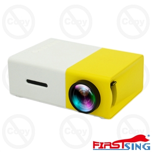 Image de Firstsing Portable Pico Full Color LED LCD Video Projector for Children Present with HDMI USB AV Interfaces