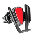 Image de BlueNEXT Gravity Sensing Auto Clamp Car Air Vent Mount Mobile Phone Holder Hands-free Bracket - Red 