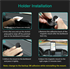 BlueNEXT Magnetic Car Air Vent Mount Phone Holder,360° Rotate Smartphone Dock Car Mobile universal Phone Holder