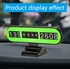 BlueNEXT Car Luminous Parking Number Card,Universal Temporary Stop Sign Parking Card Comeback Mobile Phone Number Card for Car Windshield Dashboard の画像