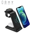 Fast 3 Qi for AirPods IWatch Phone 3 in 1 Wireless Charger Watch Stand