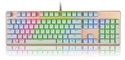 Mixed light Aluminium panel waterproof mechanical game keyboard