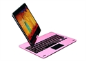 Picture of Waterproof ABS Bluetooth Slim Keyboard 360 Rotating for Samsung P600 Tablet