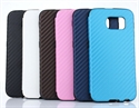 For Samsung Galaxy S6 Edge  Carbon soft silicone Cover Case の画像