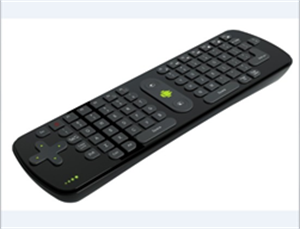 wireless 2.4G HZ fly air smart mouse keyboard Remote Controller With Gyroscope