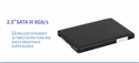 2.5'' Internal SSD Sata III 6GB/S commercial storage の画像