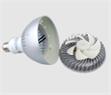 Low noise LED fans with FDB