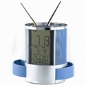 Изображение desktop pen holder clock